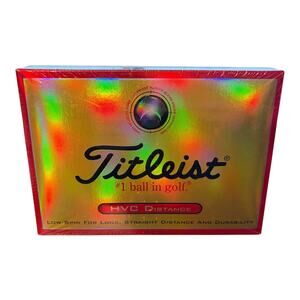 12-Pack Titleist HVC Distance Golf Balls BRAND NEW Dozen Sealed Case Package ⛳️